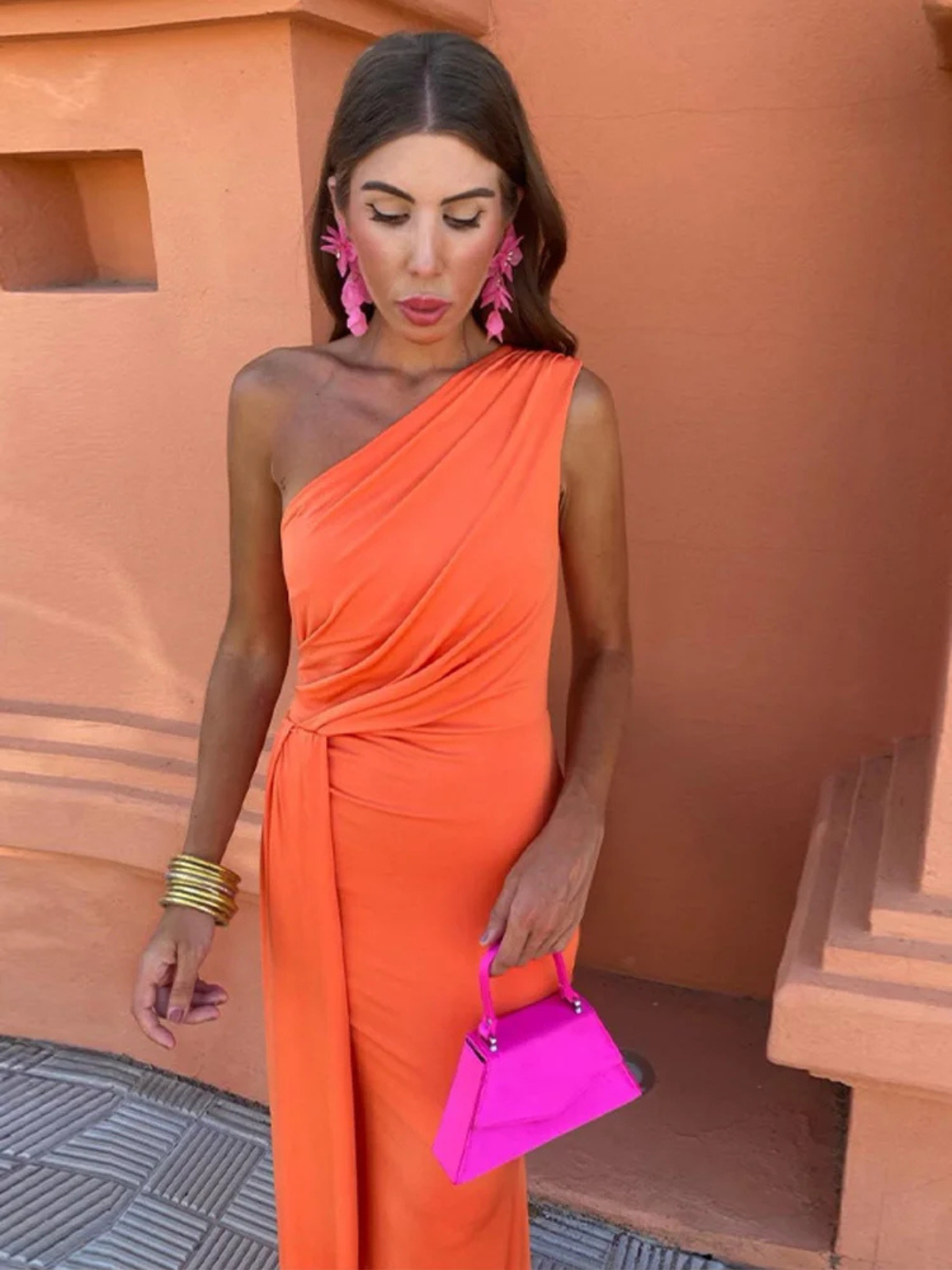 Rive™ | Robe longue asymétrique