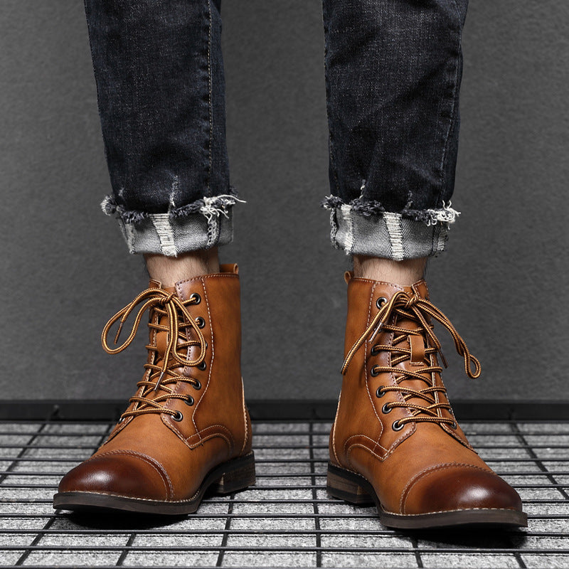 Rive™ | Bottines en simili cuir