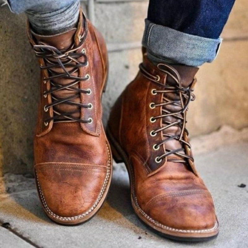 Rive™ | Bottines en cuir synthétique