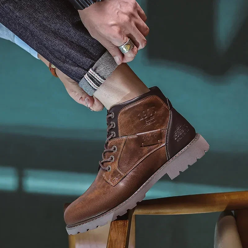 Rive™ | Bottines en simili cuir
