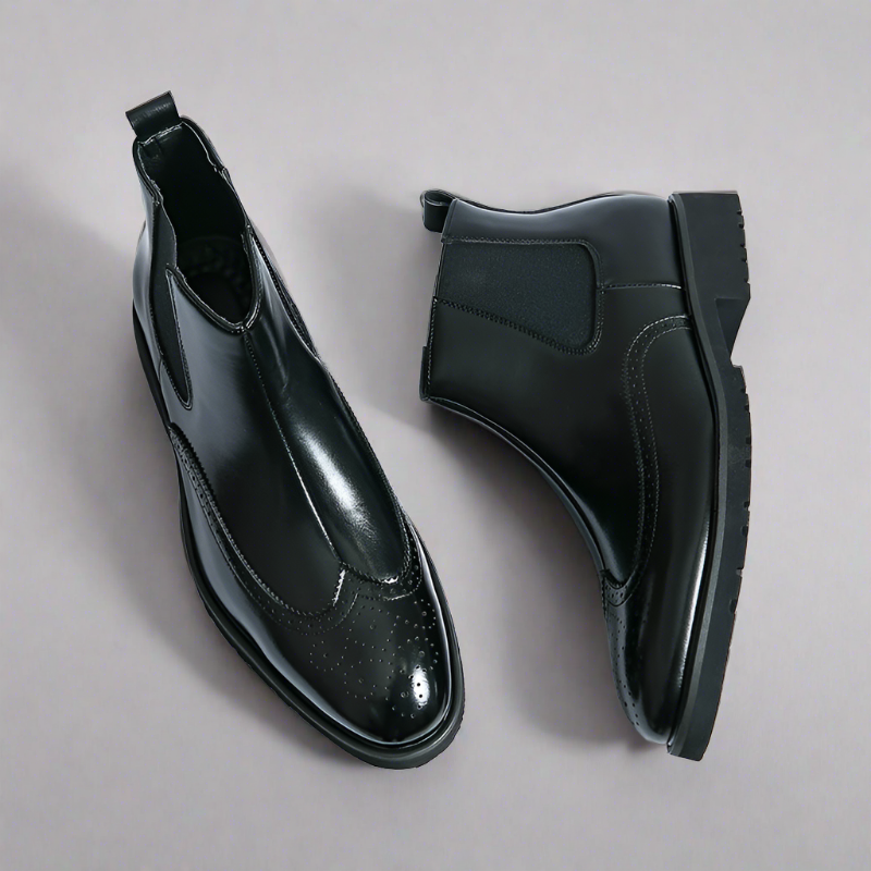 Rive™ | Bottes Chelsea en cuir synthétique
