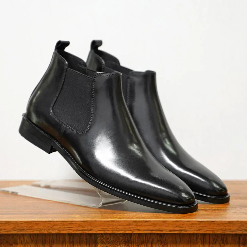 Rive™ | Bottines Chelsea en cuir