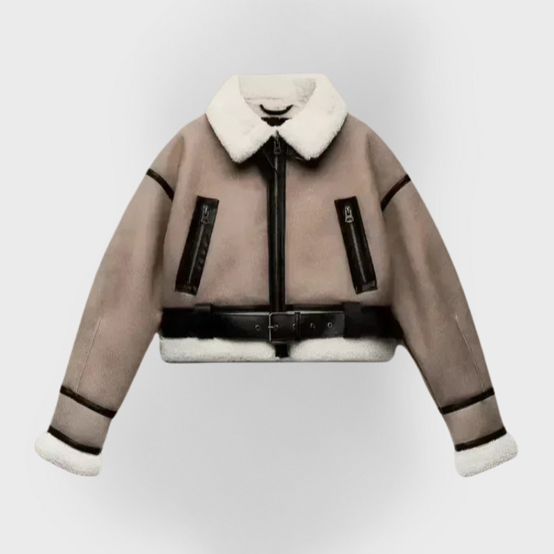 Rive™ | Veste en cuir polyvalente kaki