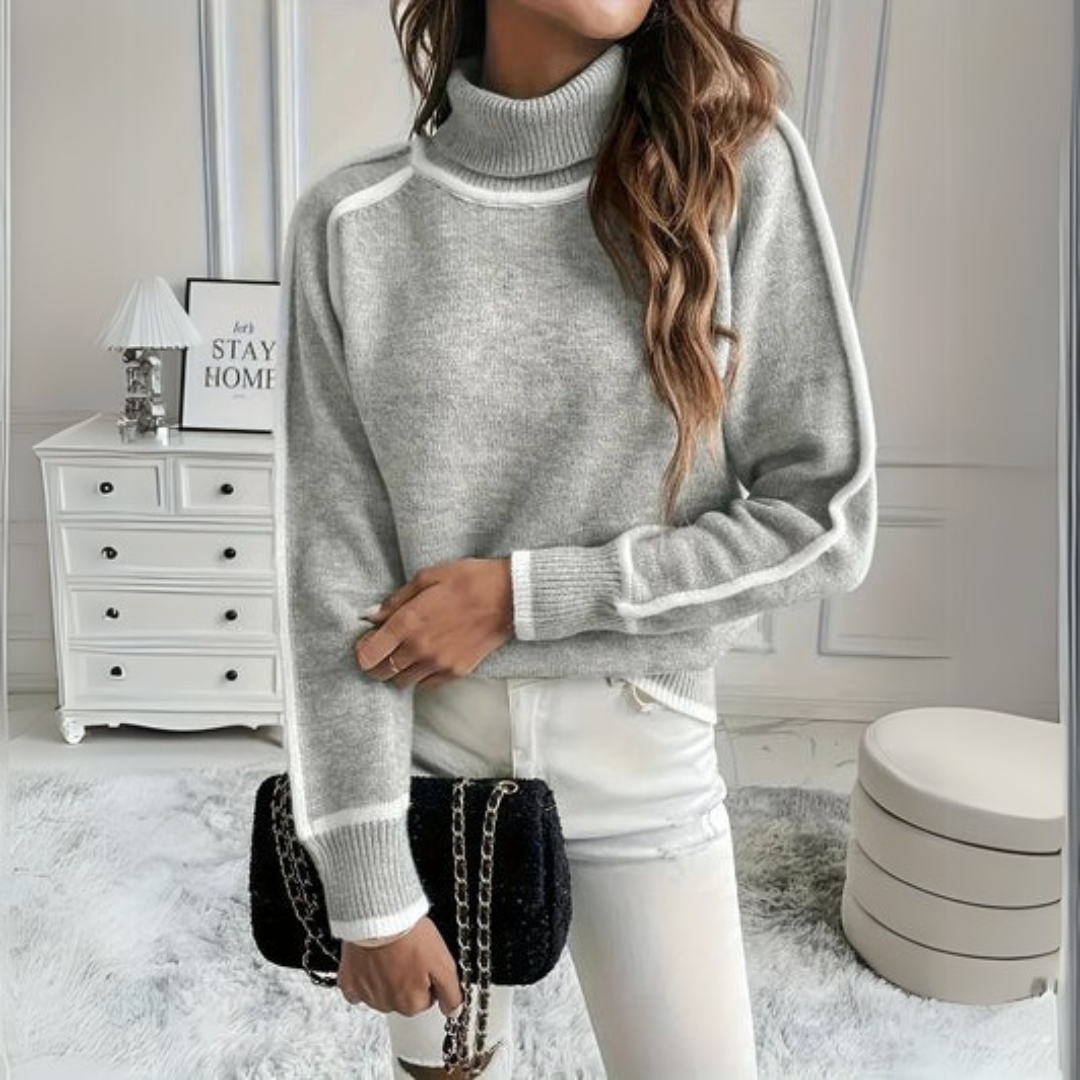 Rive™ | Pull à col roulé élégant