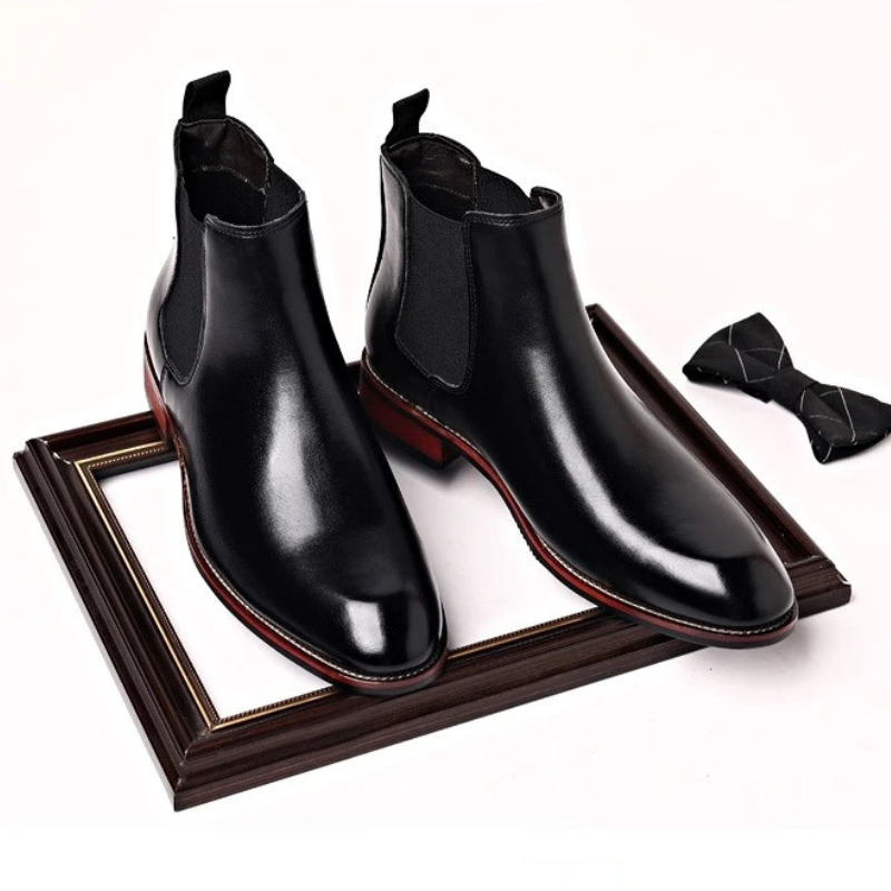 Rive™ | Bottines Chelsea en cuir