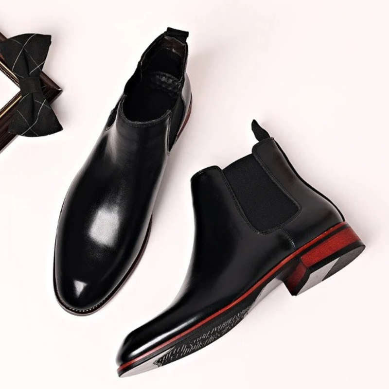 Rive™ | Bottines Chelsea en cuir
