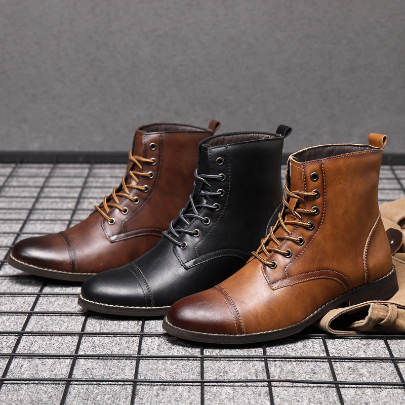 Rive™ | Bottines en simili cuir
