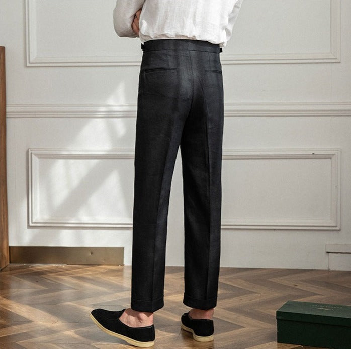 Rive™ | Pantalon en lin avec pinces
