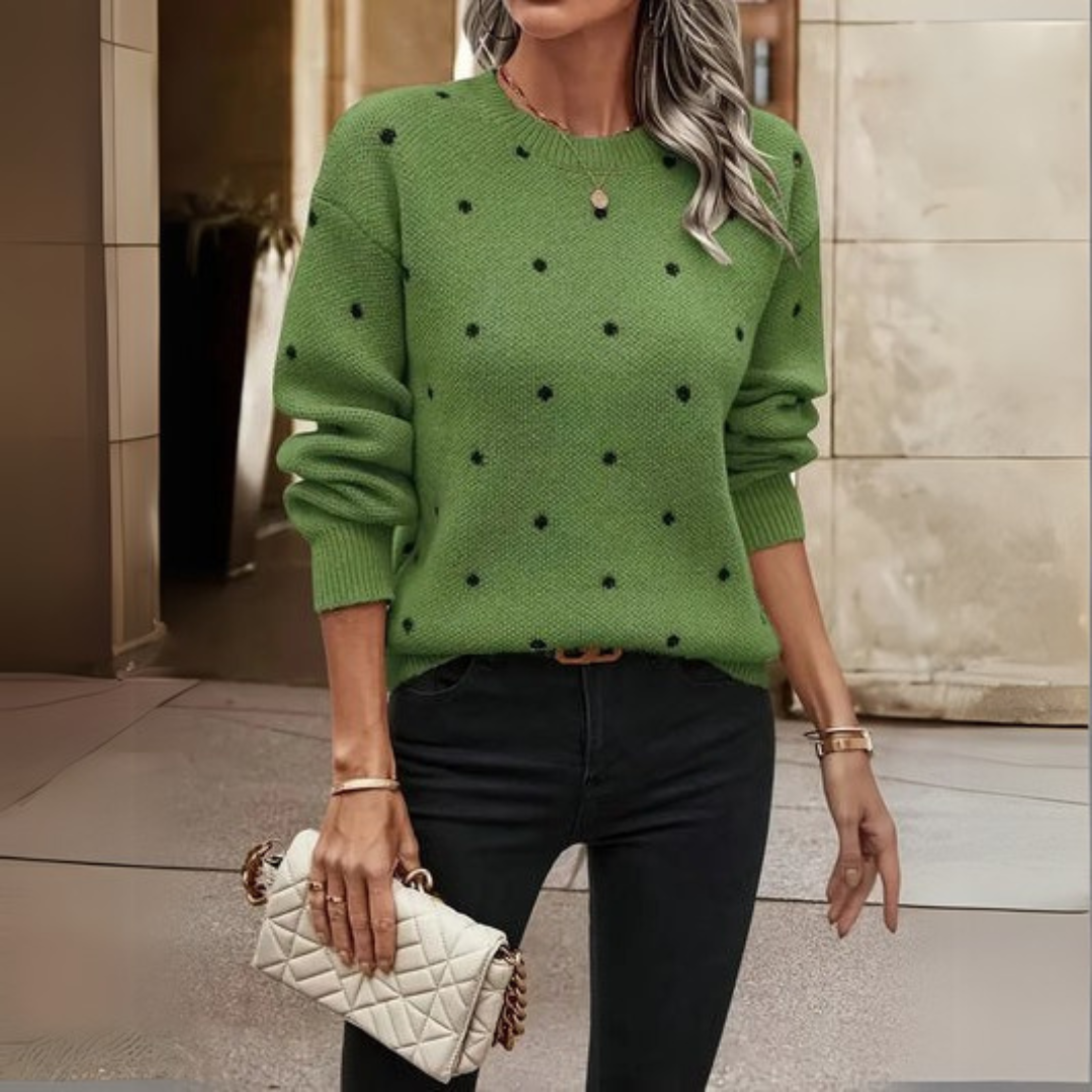 Rive™ | Pull à pois doux