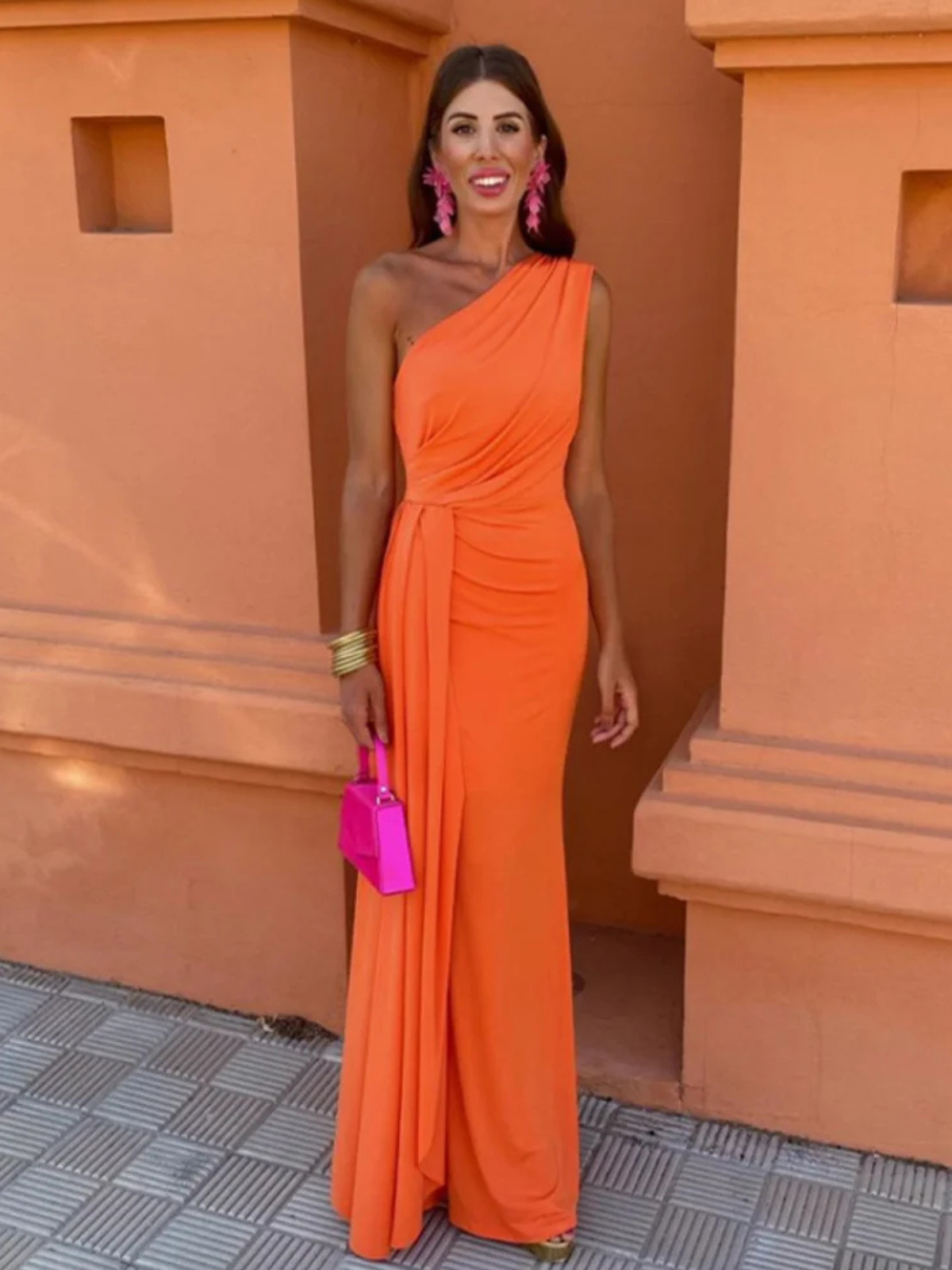 Rive™ | Robe longue asymétrique