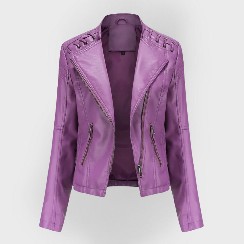 Rive™ | Veste classique en cuir souple