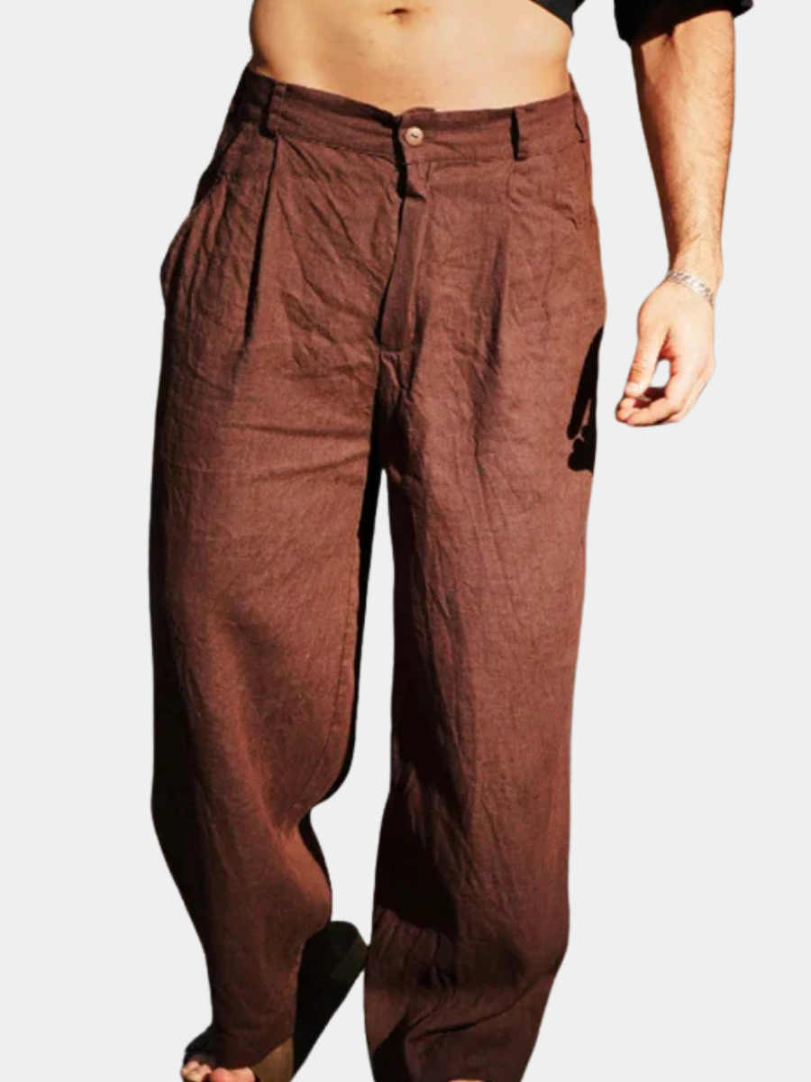 Rive™ | Pantalon large en lin