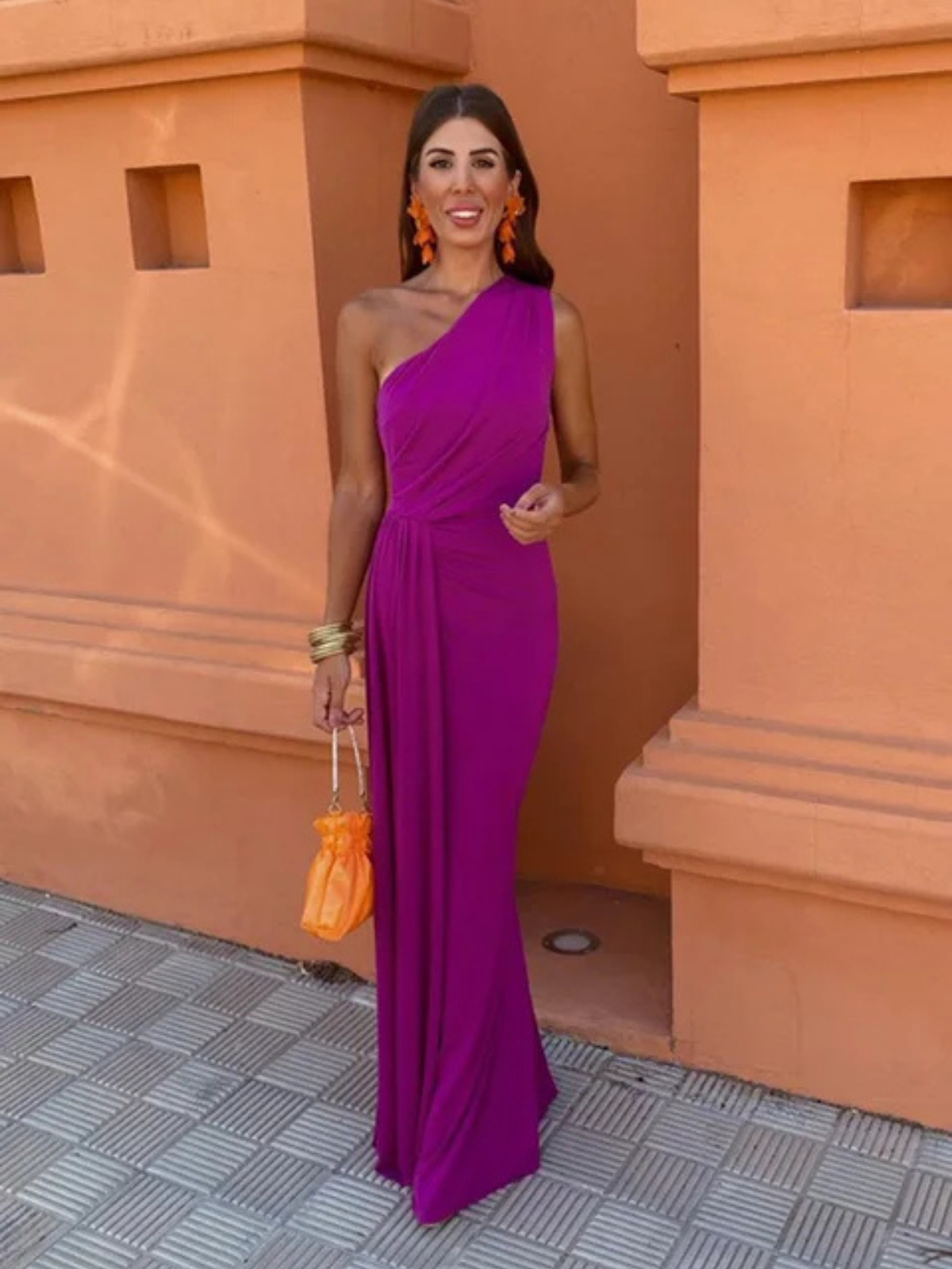 Rive™ | Robe longue asymétrique