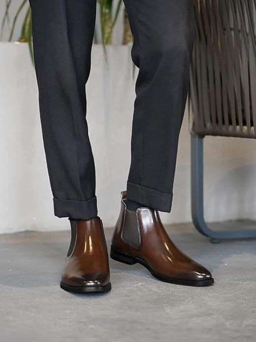 Rive™ | Bottines Chelsea en cuir