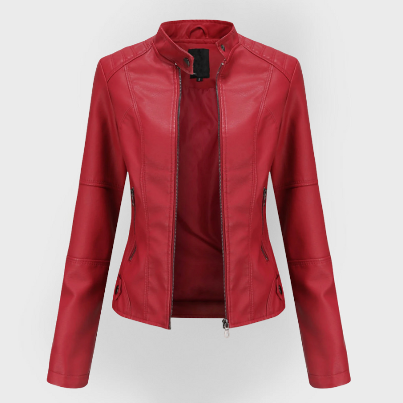 Rive™ | Veste en cuir style moderne