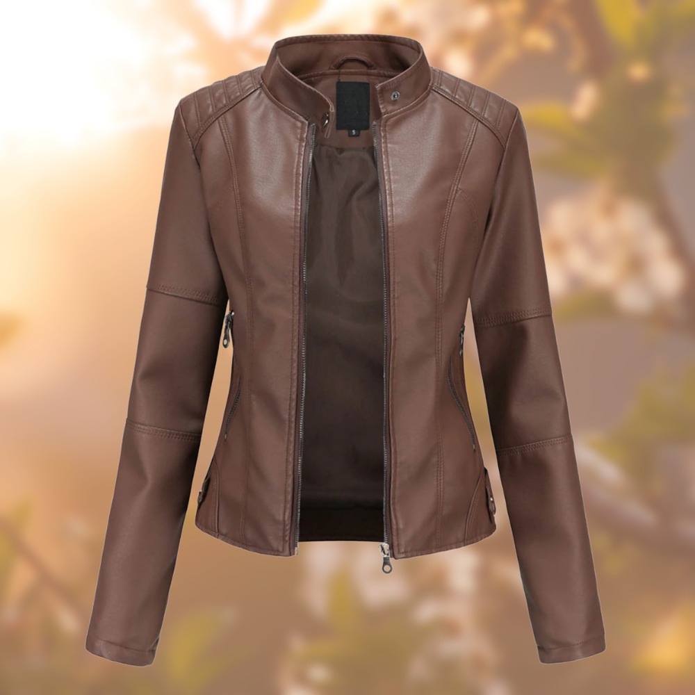 Rive™ | Veste en cuir style moderne