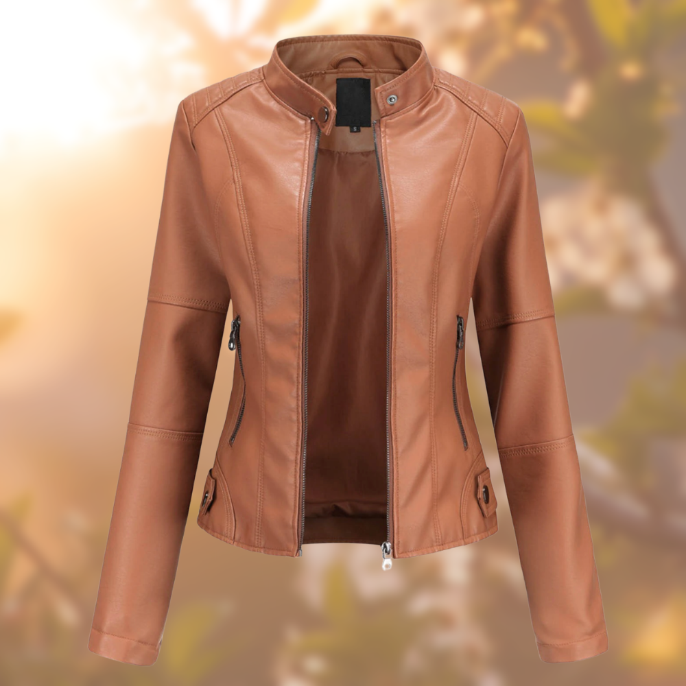 Rive™ | Veste en cuir style moderne