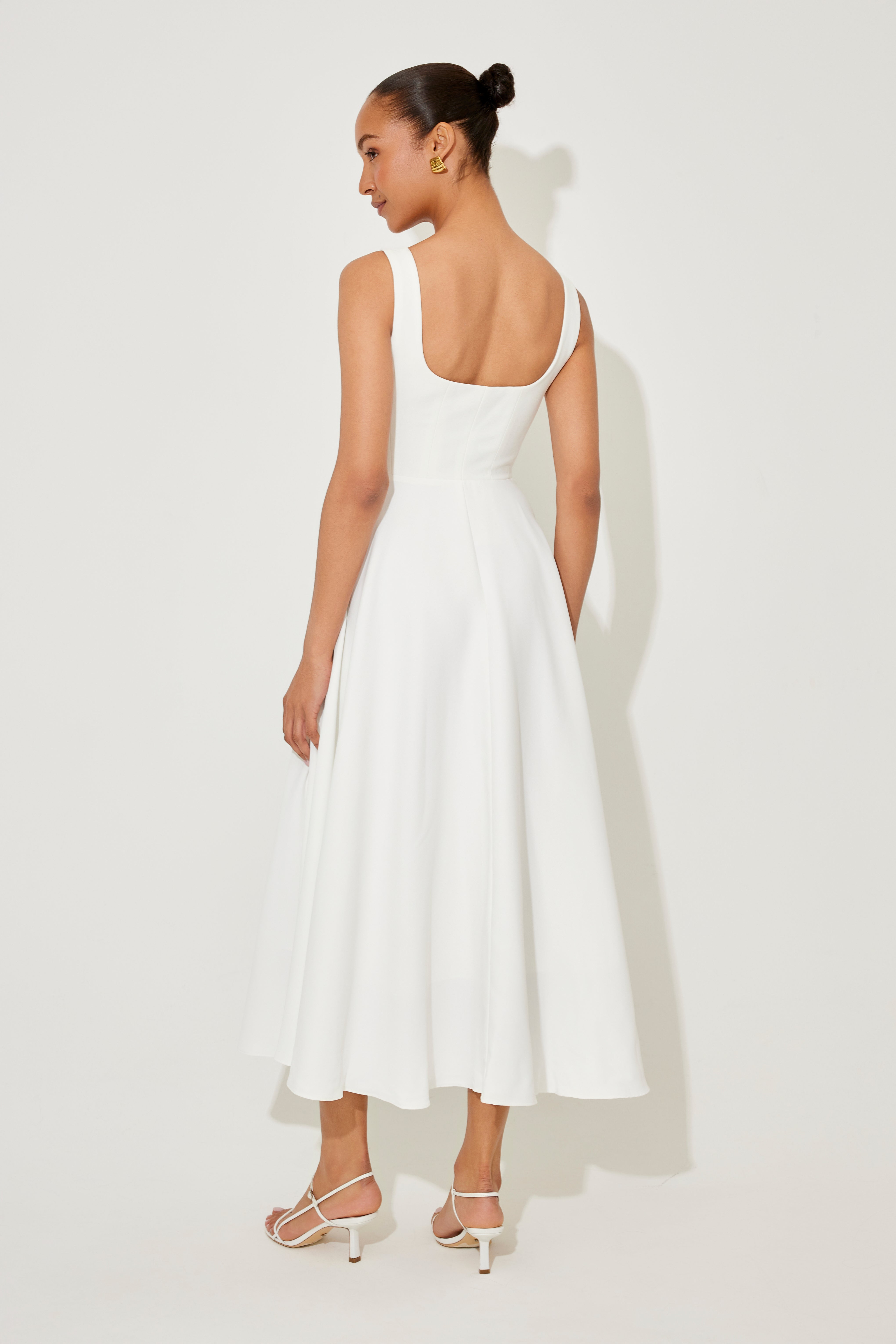 Rive™ | Robe midi fluide intemporelle