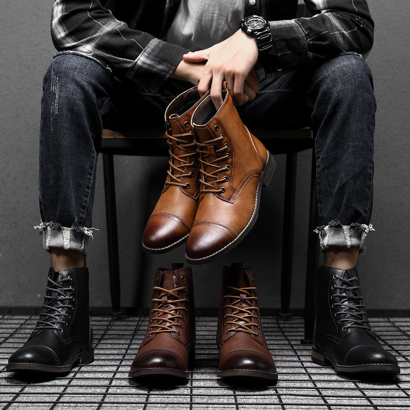 Rive™ | Bottines en simili cuir
