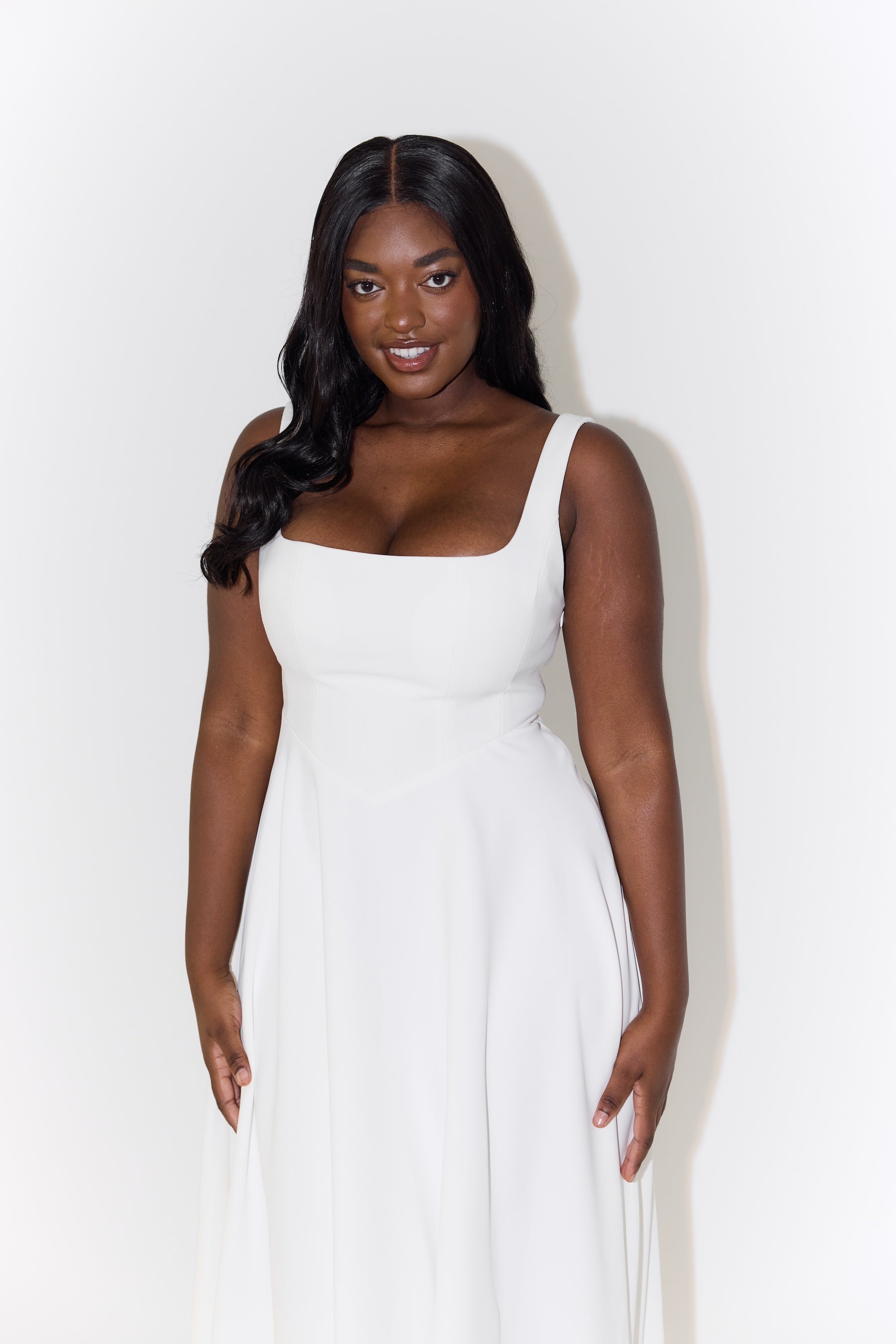 Rive™ | Robe midi fluide intemporelle