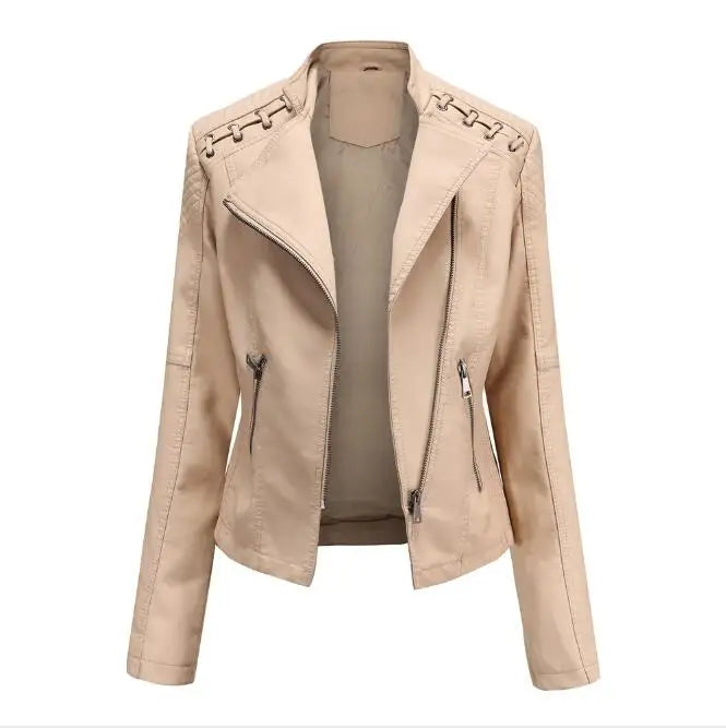 Rive™ | Veste classique en cuir souple