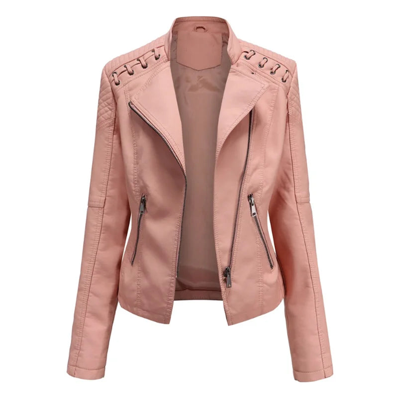Rive™ | Veste classique en cuir souple