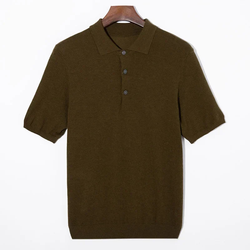 Rive™ | Polo en soie et laine