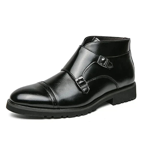Rive™ | Bottes à double boucle en simili cuir