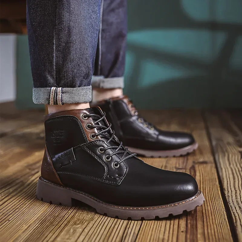 Rive™ | Bottines en simili cuir