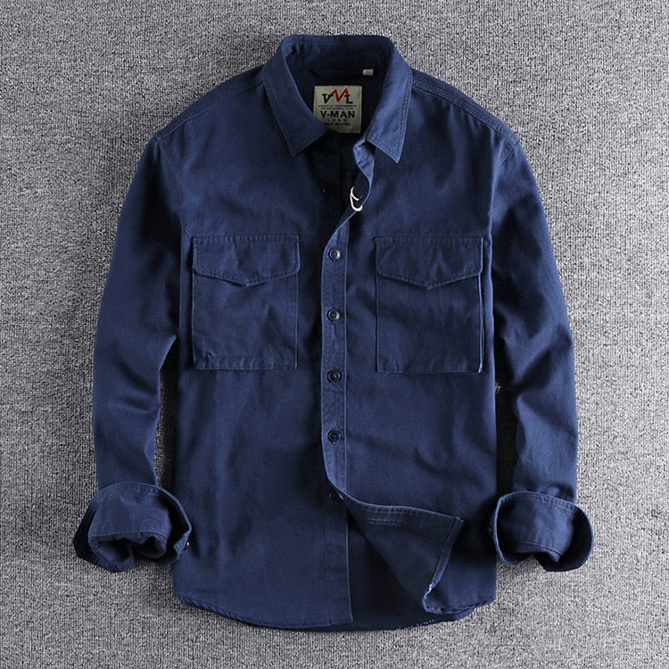 Rive™ | Chemise fonctionnelle en coton biologique