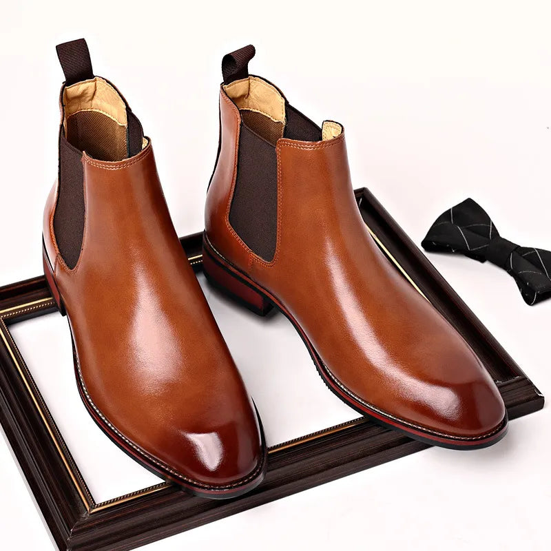 Rive™ | Bottines Chelsea en cuir