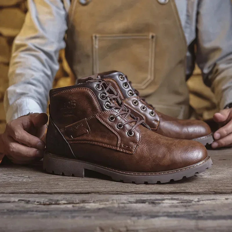 Rive™ | Bottines en simili cuir