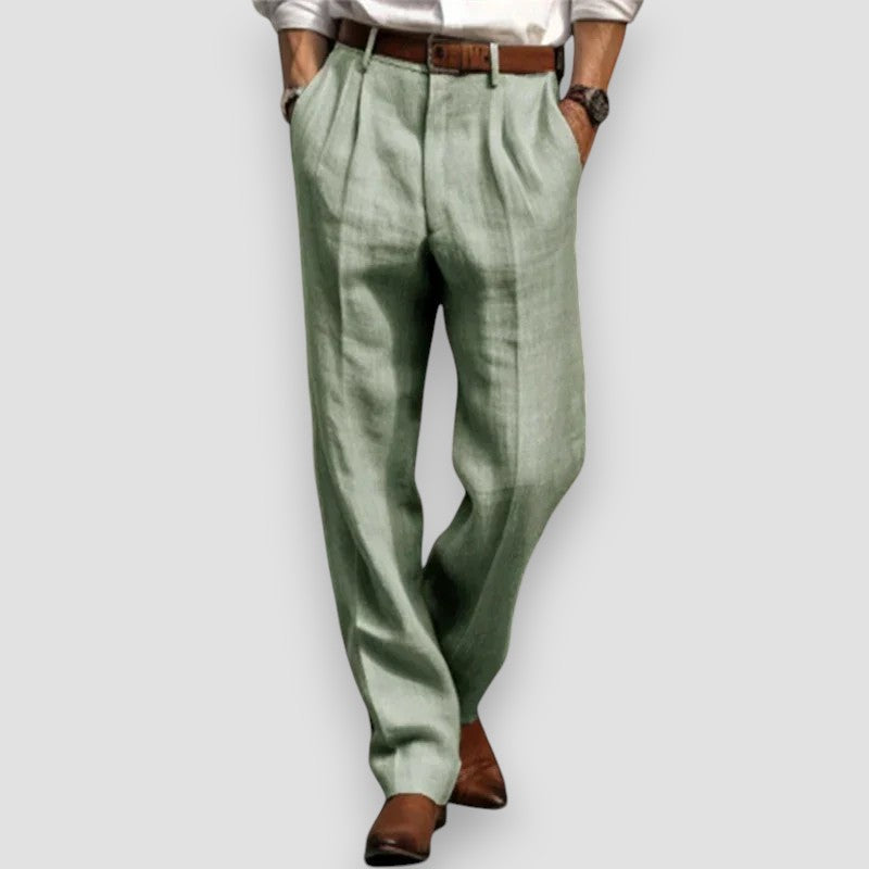 Rive™ | Pantalon Lin Classique