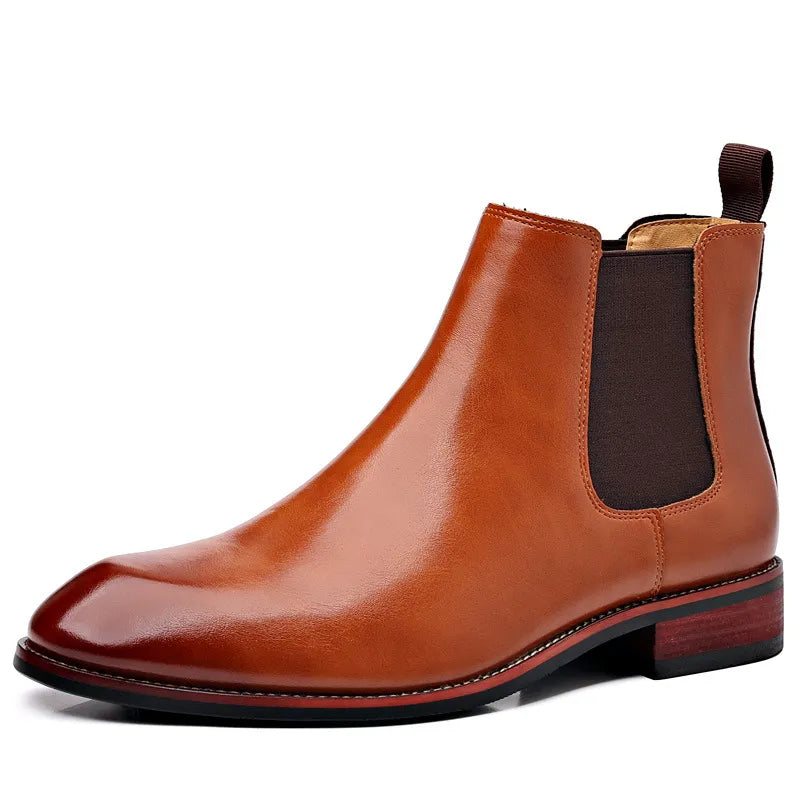 Rive™ | Bottines Chelsea en cuir