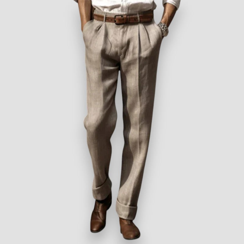 Rive™ | Pantalon Lin Classique