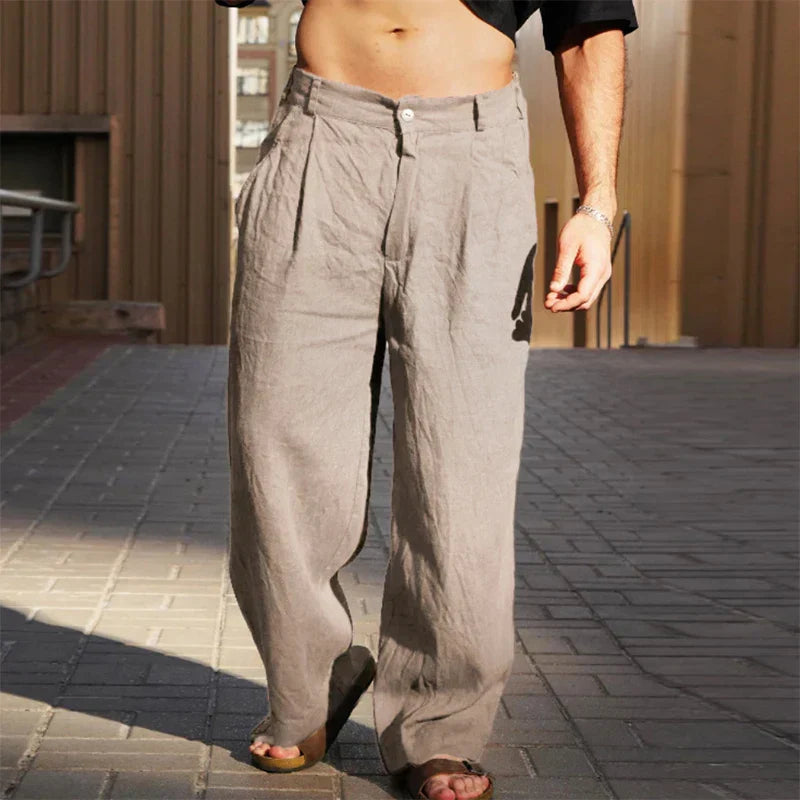 Rive™ | Pantalon large en lin