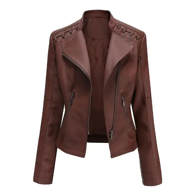 Rive™ | Veste classique en cuir souple