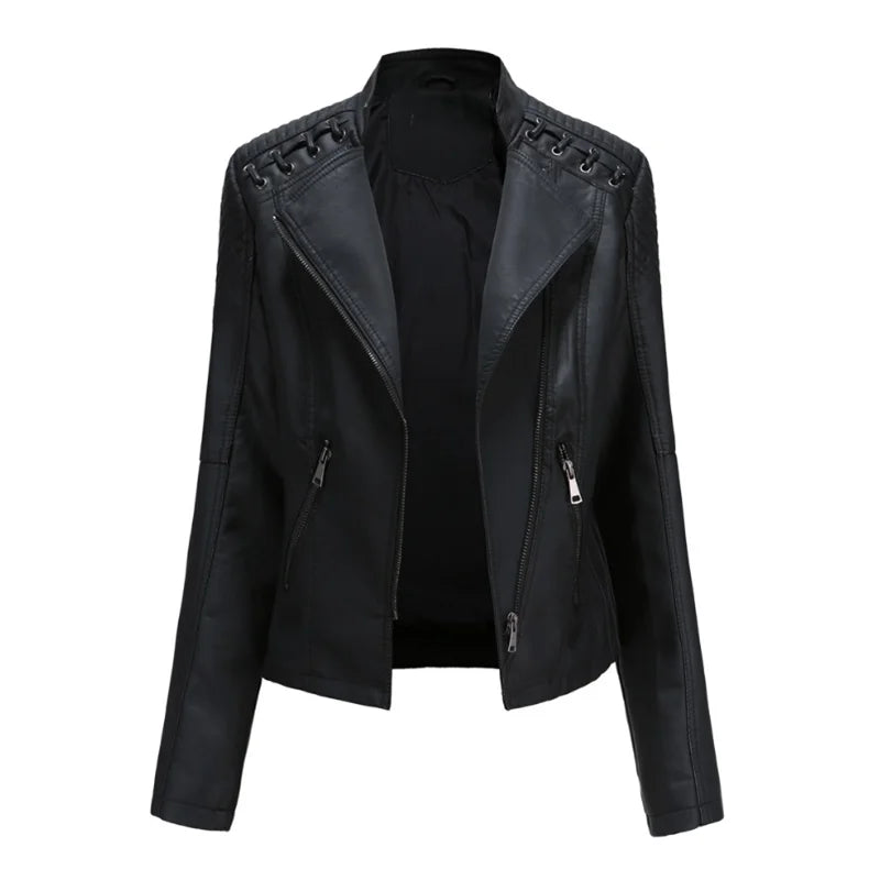 Rive™ | Veste classique en cuir souple