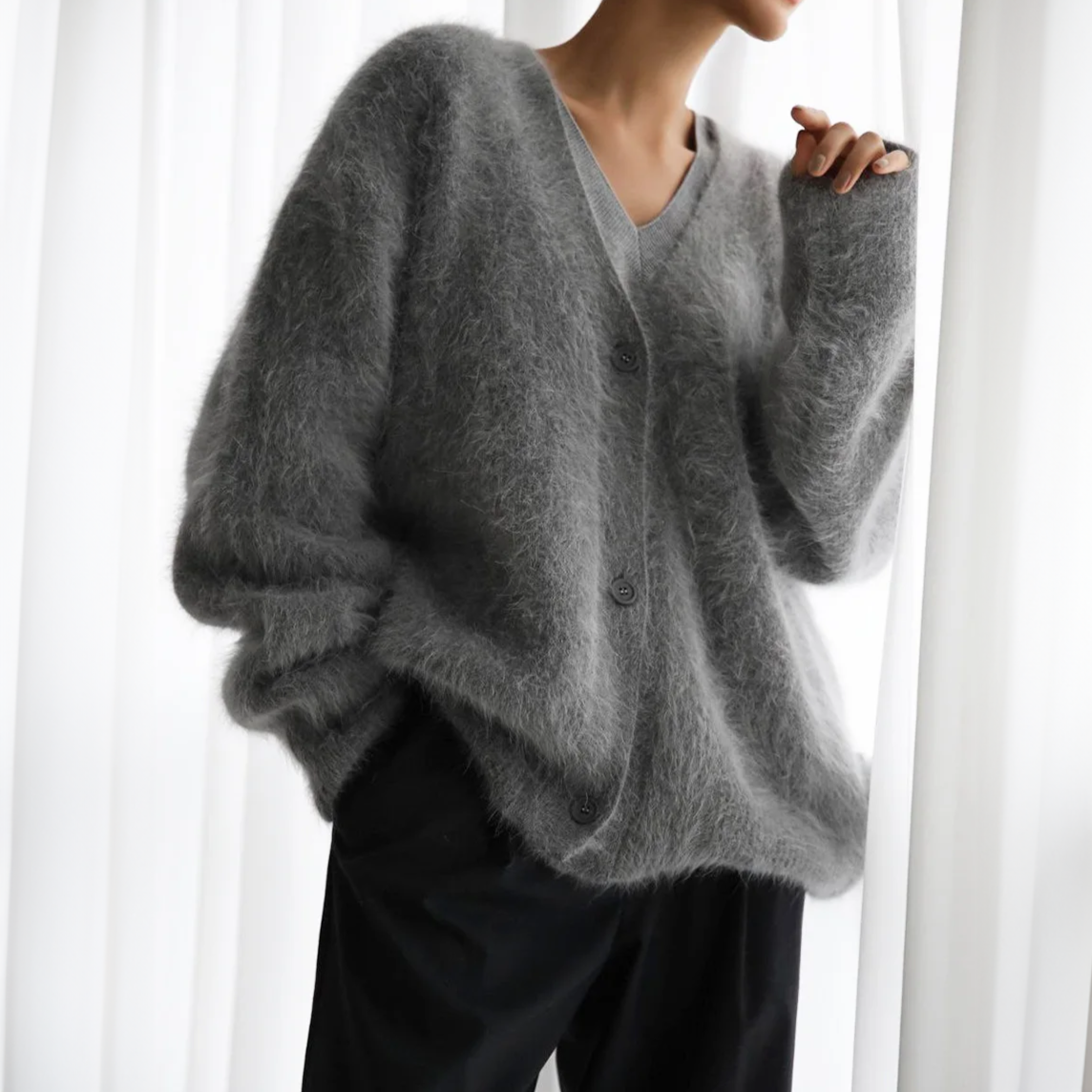 Rive™ | Cardigan oversize élégant
