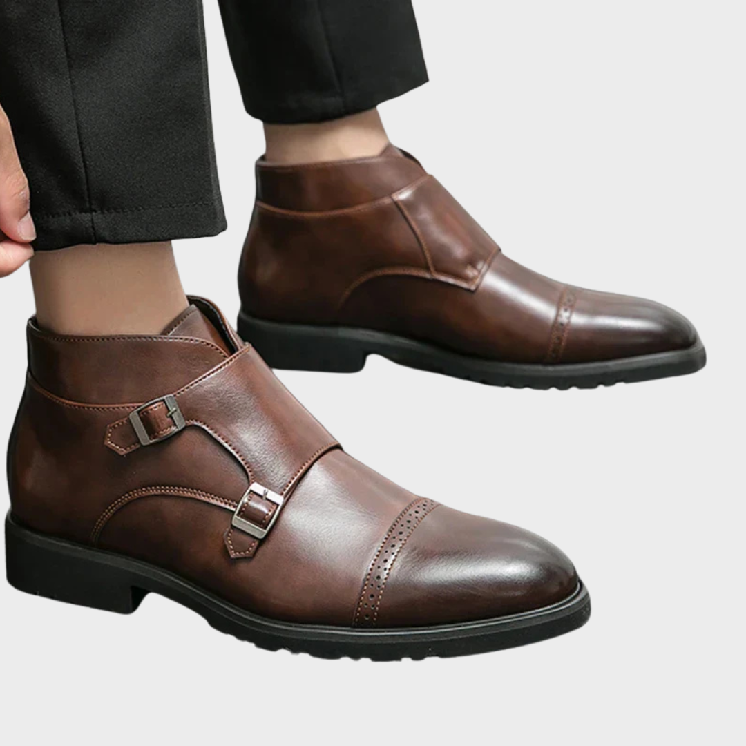 Rive™ | Bottes à double boucle en simili cuir