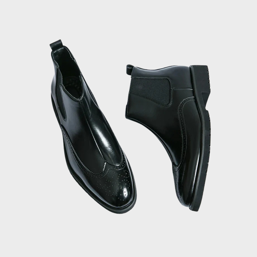 Rive™ | Bottes Chelsea en cuir synthétique