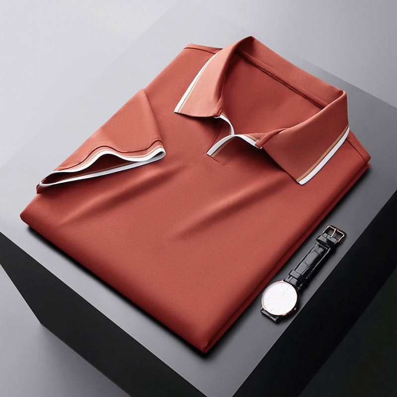 Rive™ | Polo en soie haut de gamme
