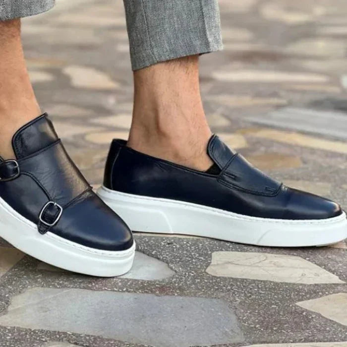 Rive™ | Mocassins à boucle en cuir