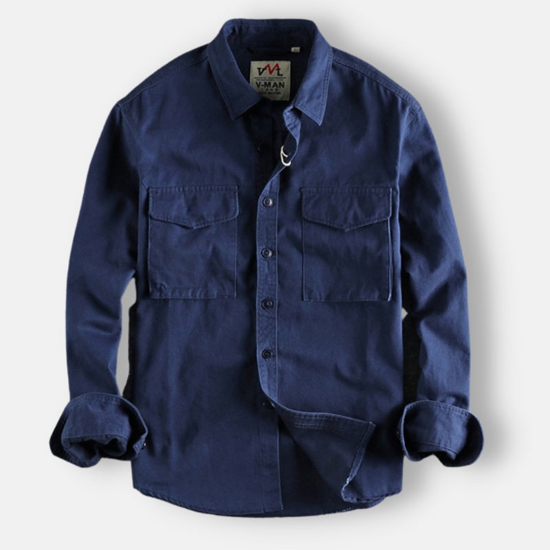 Rive™ | Chemise fonctionnelle en coton biologique