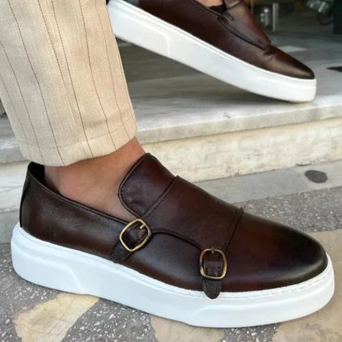 Rive™ | Mocassins à boucle en cuir