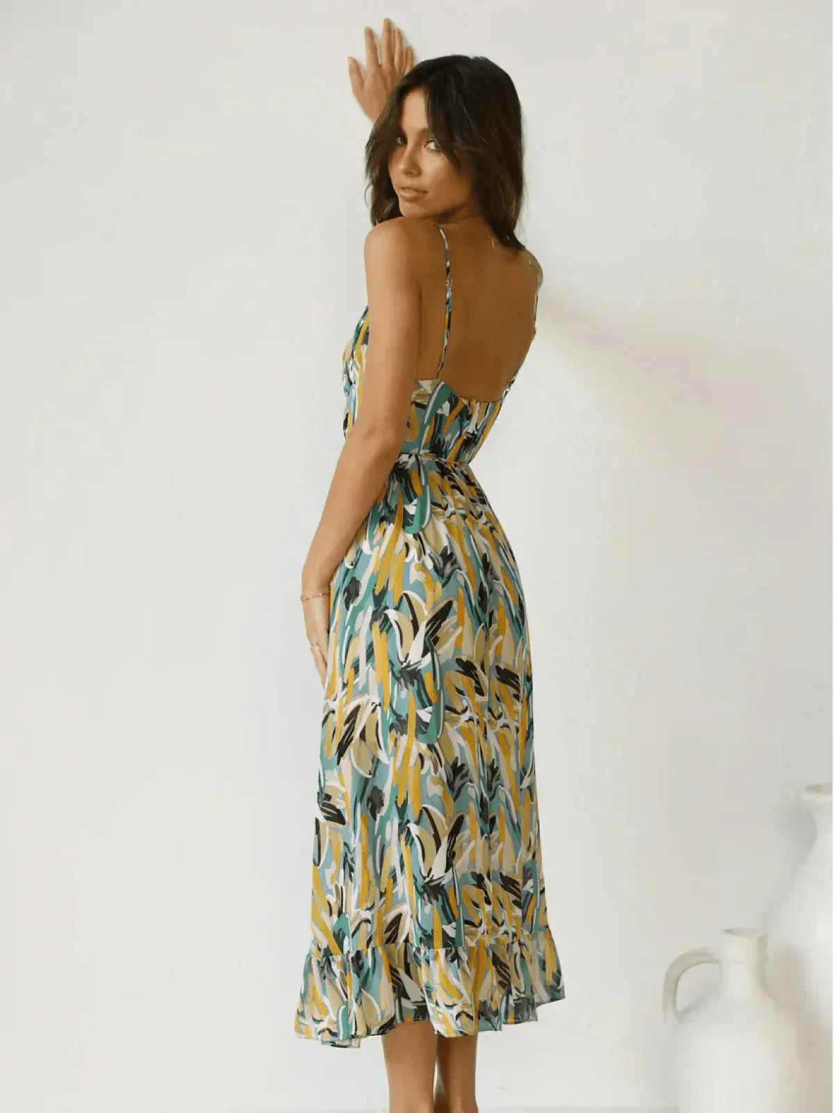 Rive™ | Robe Midi Éclatante
