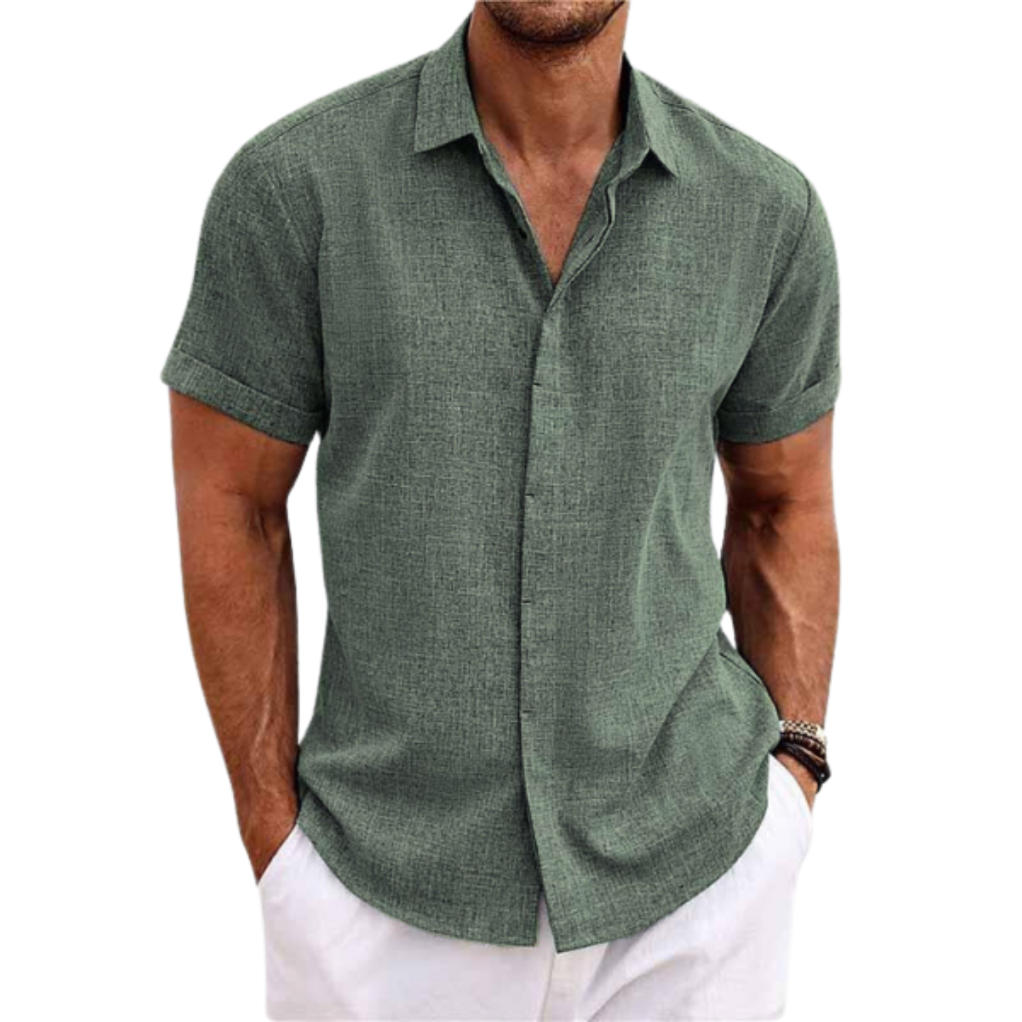 Rive™ | Chemise en Lin Classique