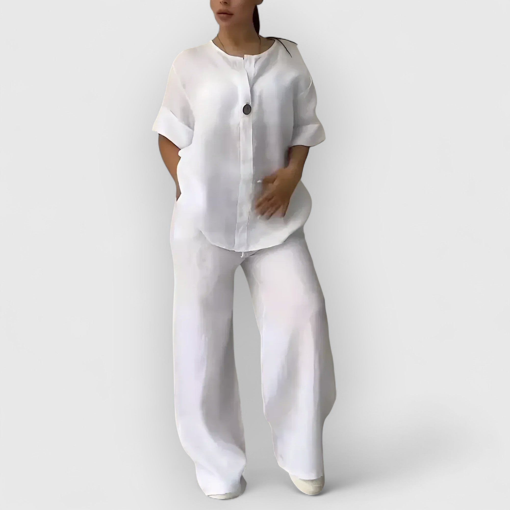 Rive™ | Parure de lin deux pièces dans un style décontracté.
