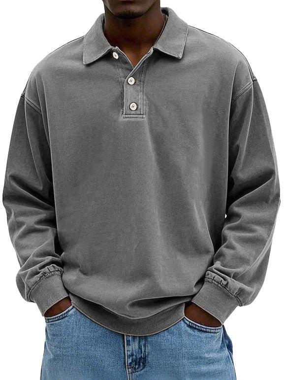 Rive™ | Chemise vintage à manches longues