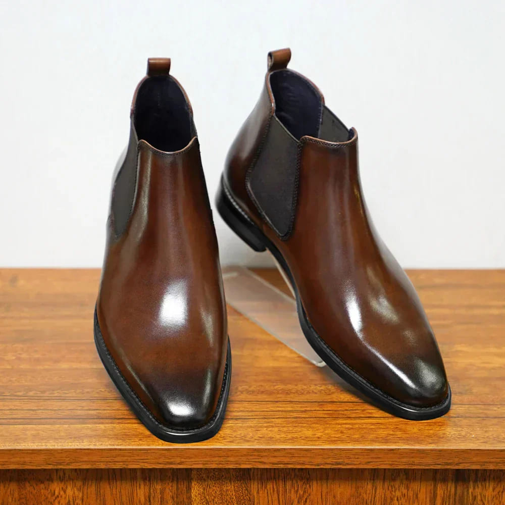 Rive™ | Bottines Chelsea en cuir
